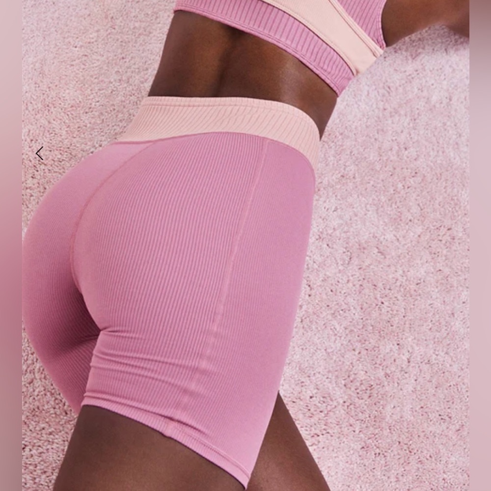 NWT For Love & Lemons Dani Biker Shorts